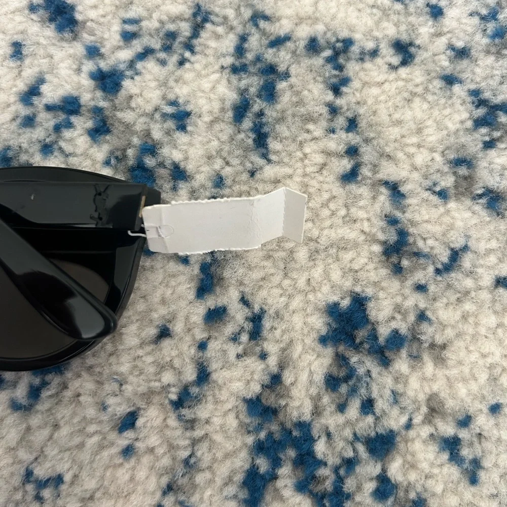 YSL Saint Laurent black acetate monogram sunglasses SL M15 black /grey/gold